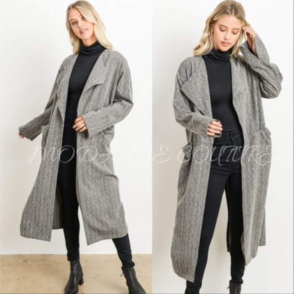 MODA ME COUTURE Jackets & Blazers - Jacket Oversized Jacket with Pockets